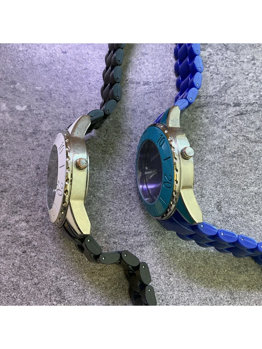 Beautiful Pair Of Colorful Lane Bryant Womens Watches Both Watches Run Great B-Y